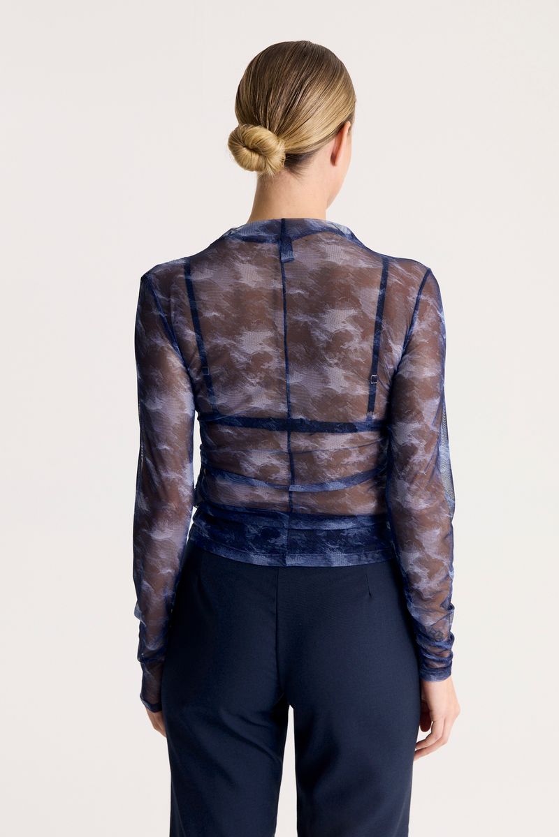 REMERA PRINT DENIM LIKE