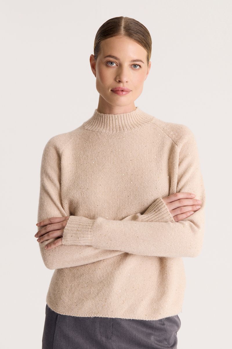 SWEATER LUREX SEQUINS