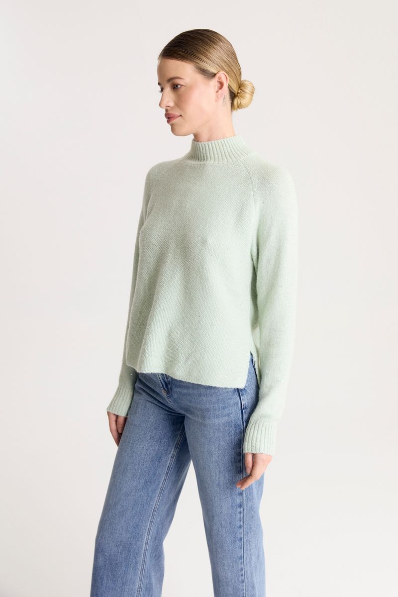 SWEATER LUREX SEQUINS