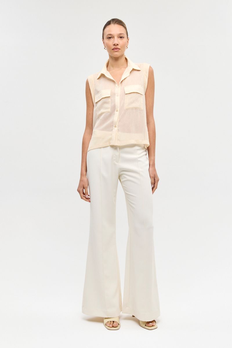 CAMISA CRINKLE SHEER LARA