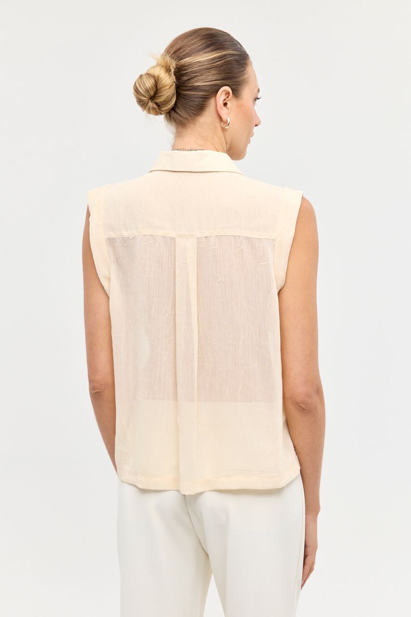 CAMISA CRINKLE SHEER LARA