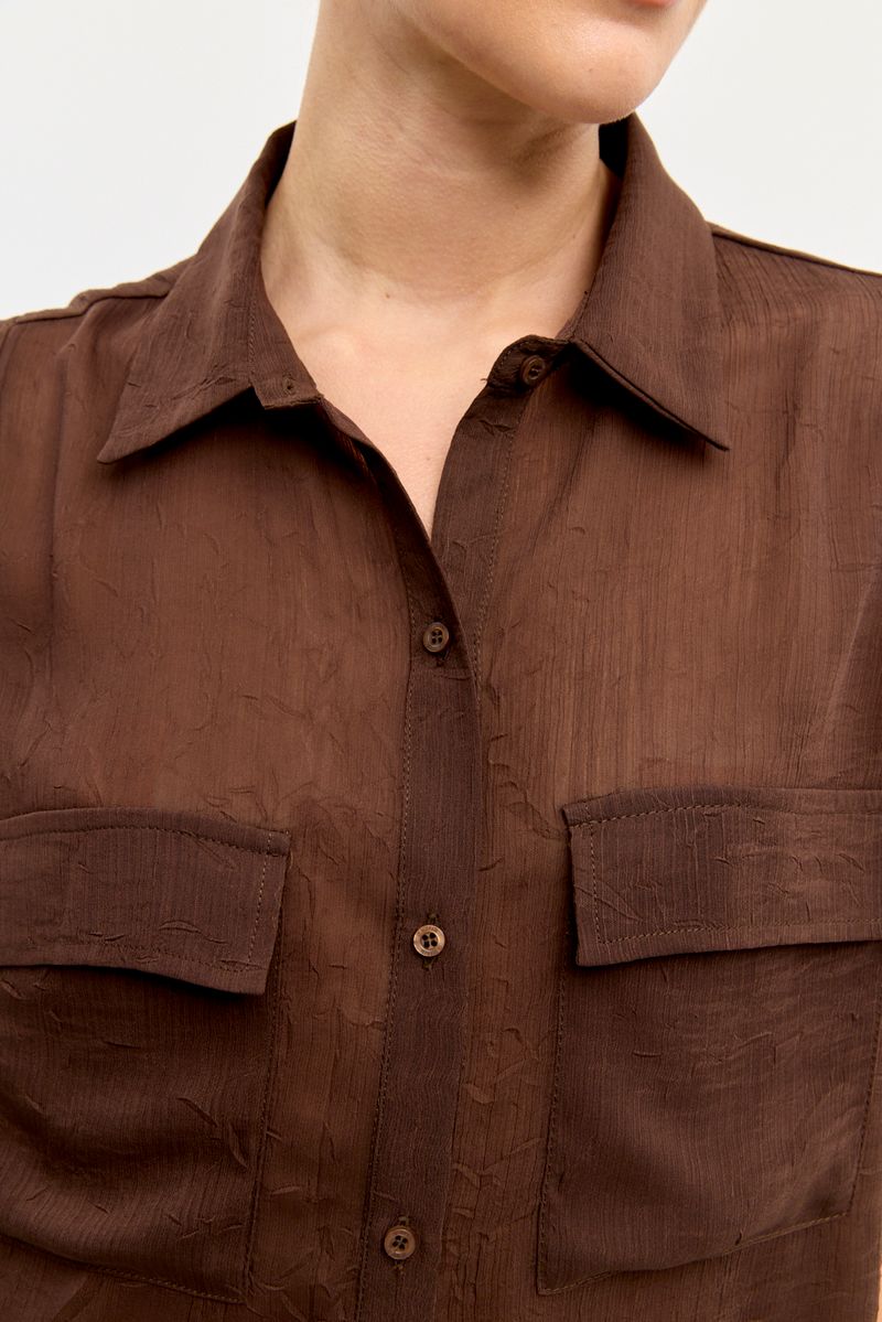CAMISA CRINKLE SHEER LARA