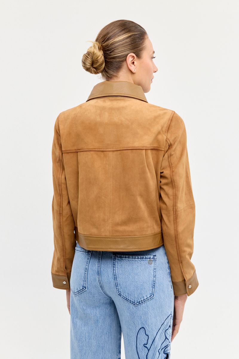 CHAQUETA SUEDE WORN