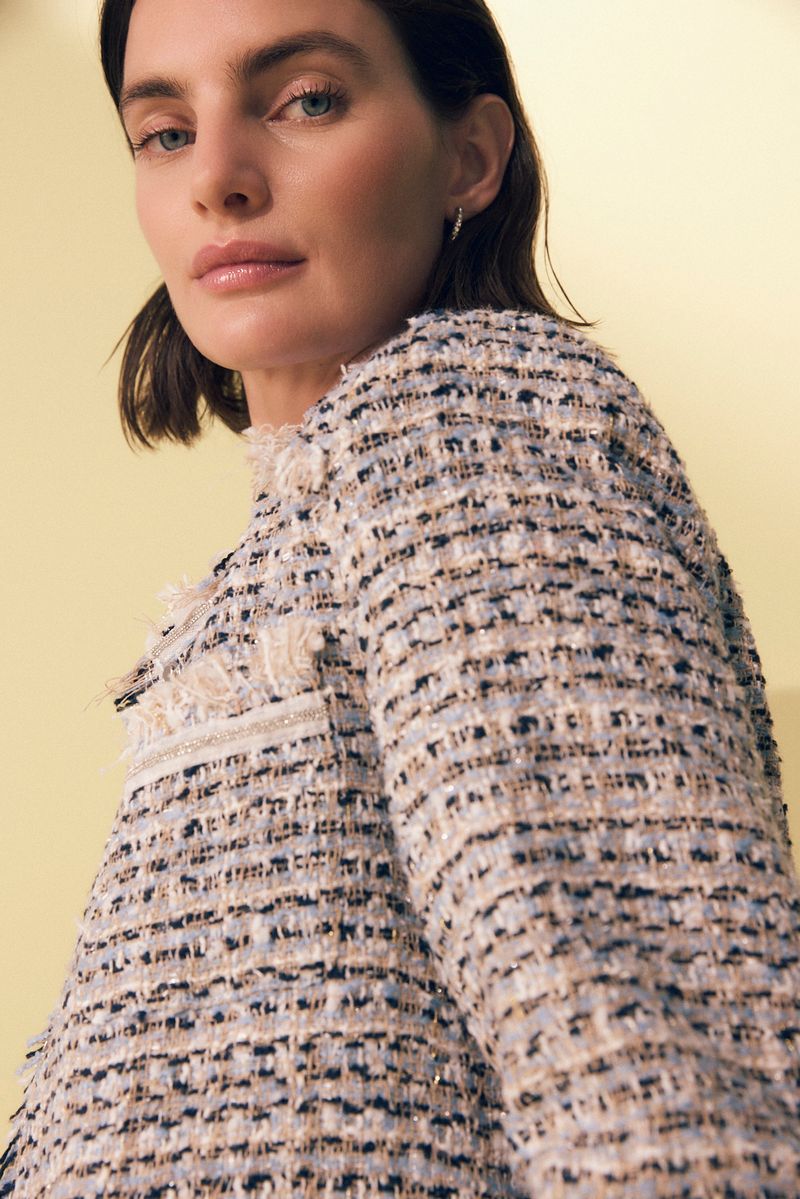 CHAQUETA TWEED AND SEQUINS