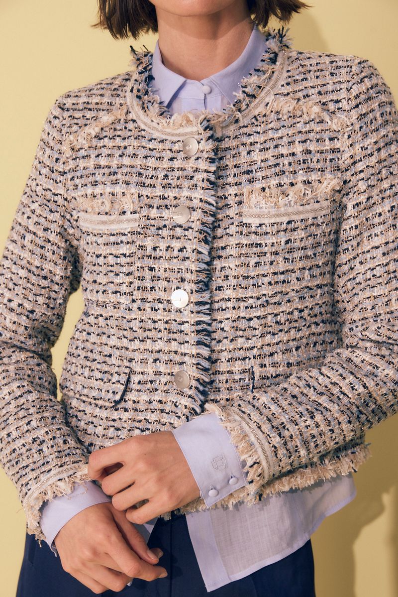 CHAQUETA TWEED AND SEQUINS