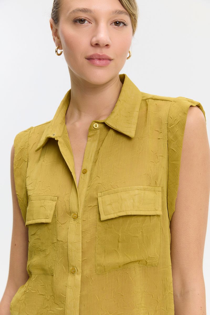 CAMISA CRINKLE SHEER LARA