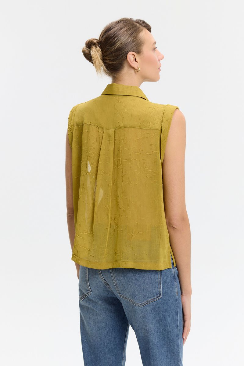 CAMISA CRINKLE SHEER LARA