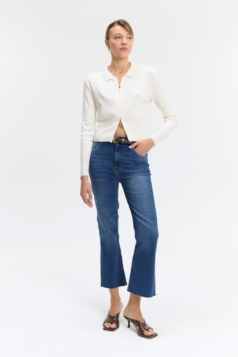 SWEATER CARDIGAN POLO ZITA