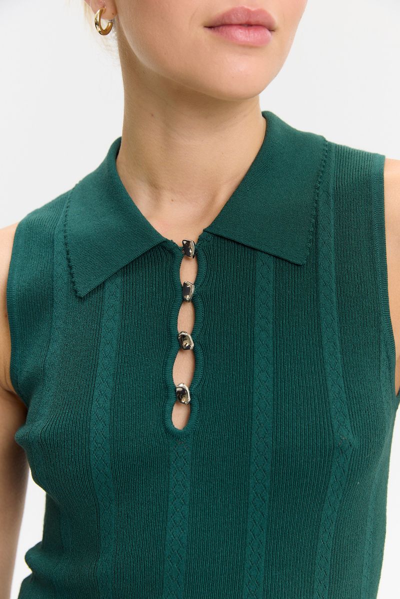 SWEATER TOP POLO TIGHT NINA