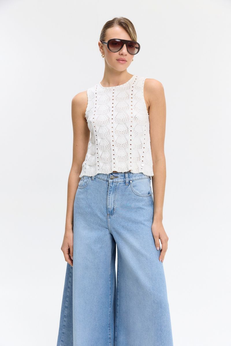SWEATER TOP PEARLS GINA
