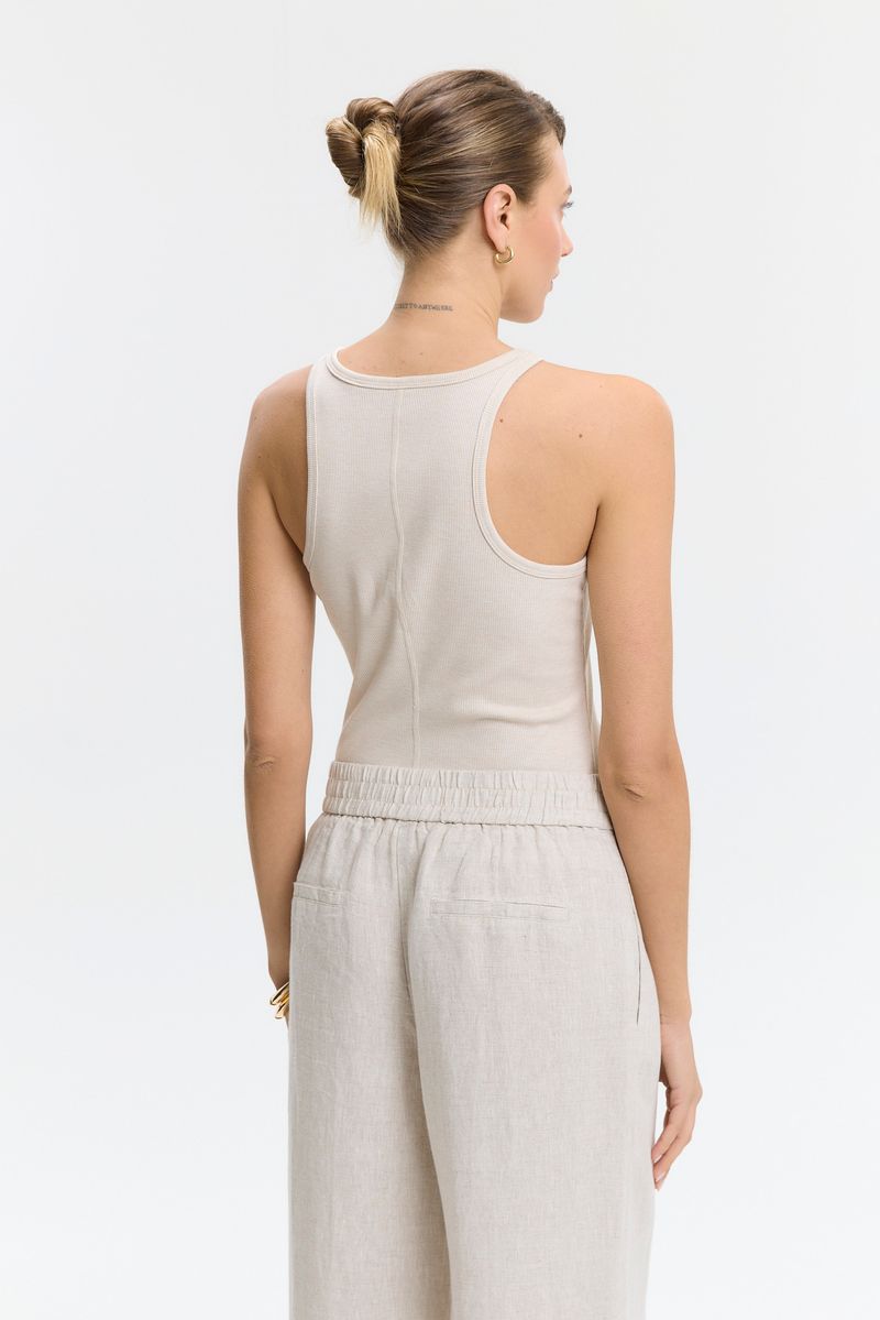 MUSCULOSA RIBBED LUREX RITA