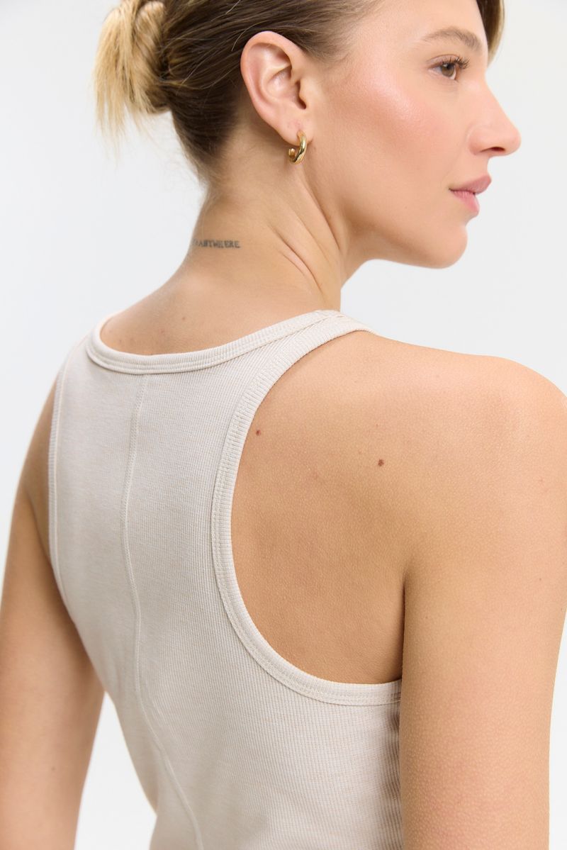 MUSCULOSA RIBBED LUREX RITA