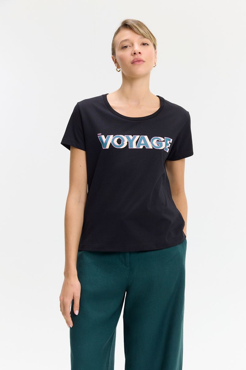 REMERA COTTON PRINT VOYAGE