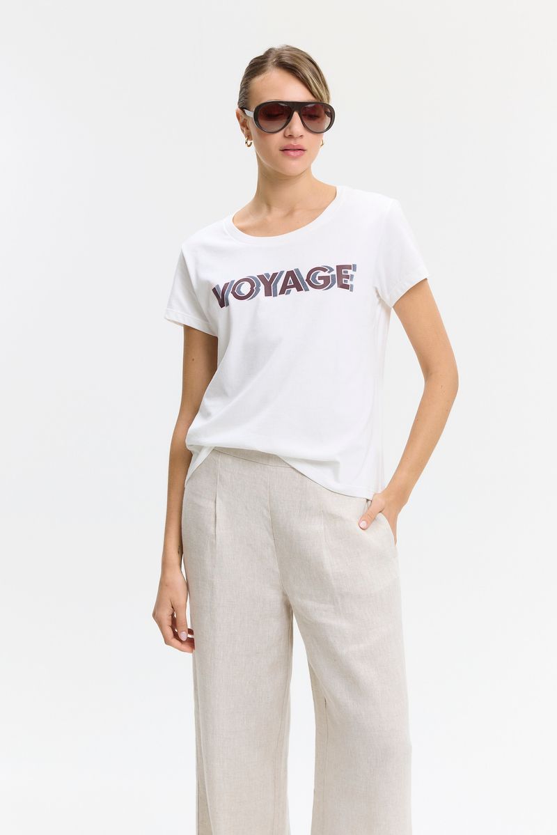 REMERA COTTON PRINT VOYAGE