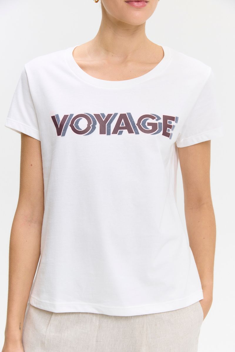 REMERA COTTON PRINT VOYAGE