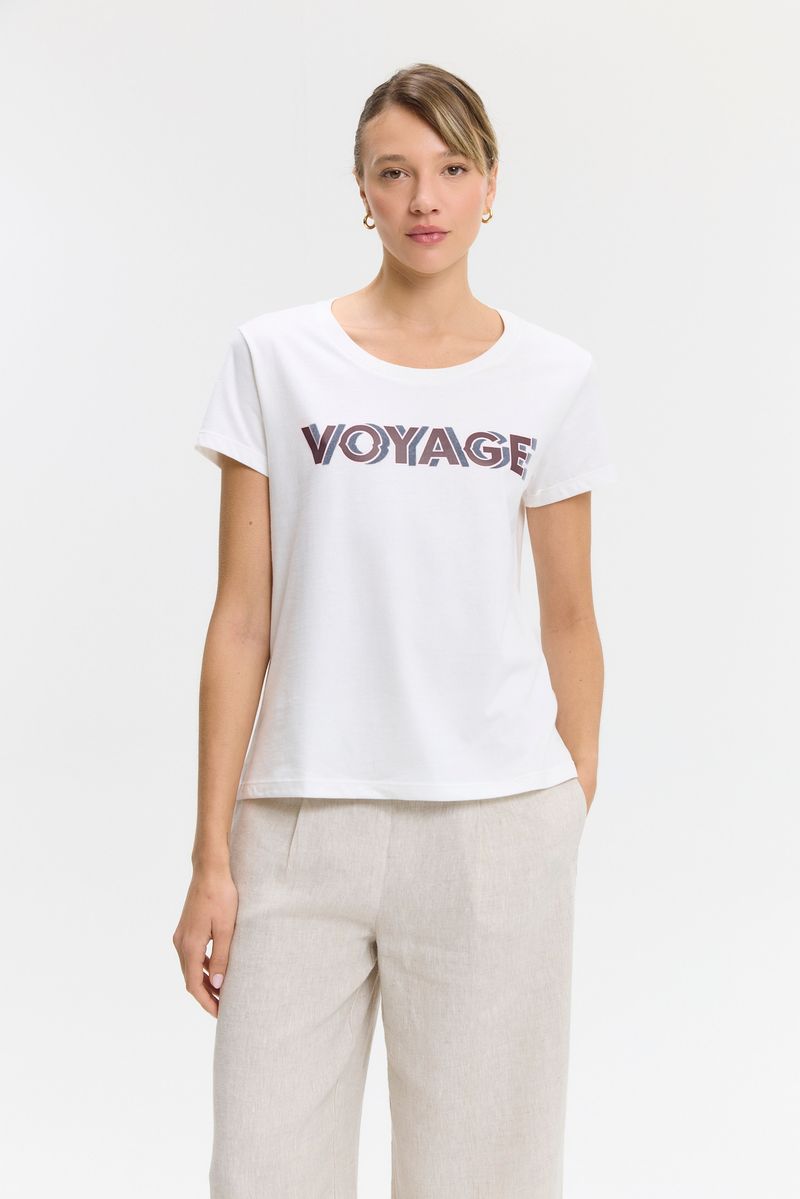 REMERA COTTON PRINT VOYAGE