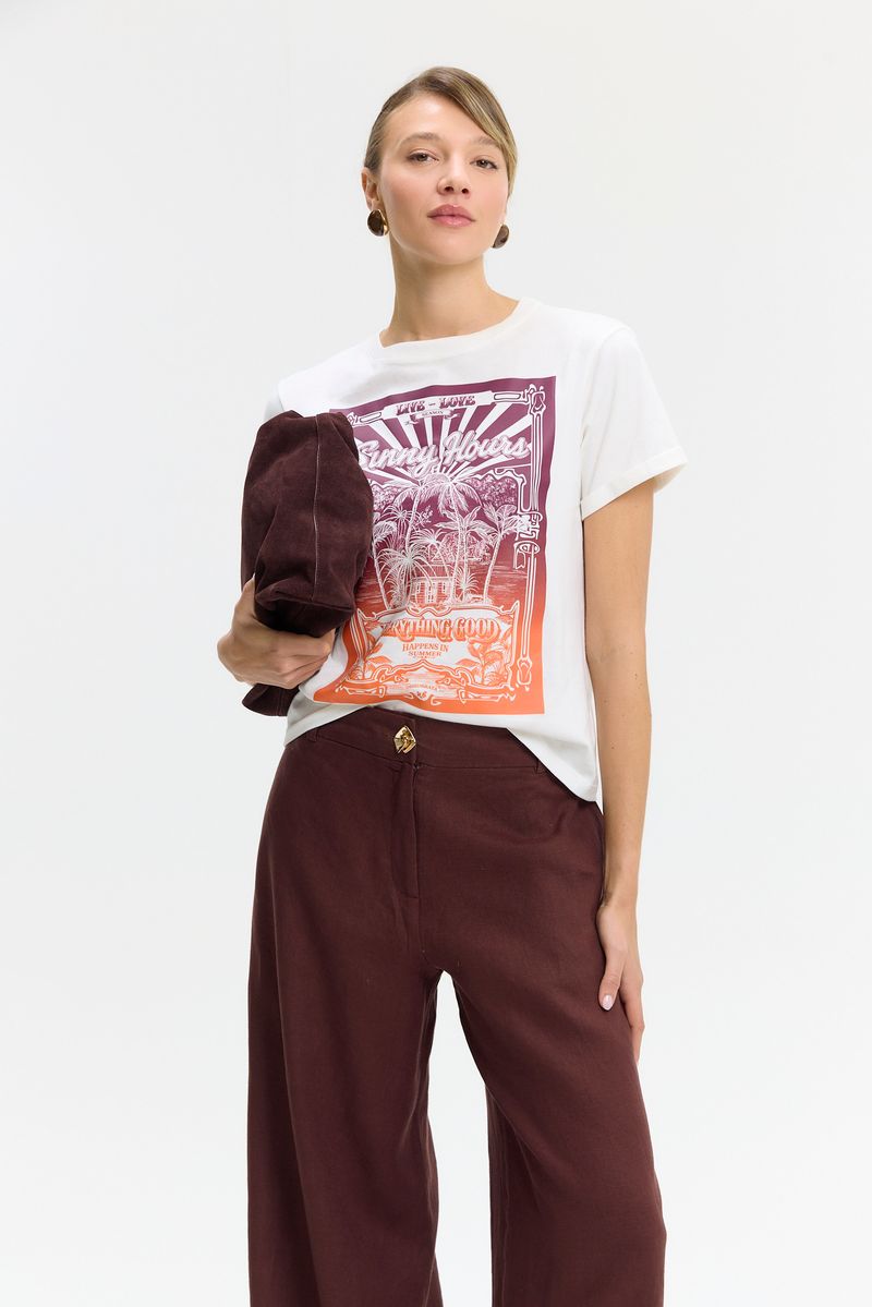 REMERA COTTON PRINT MIK