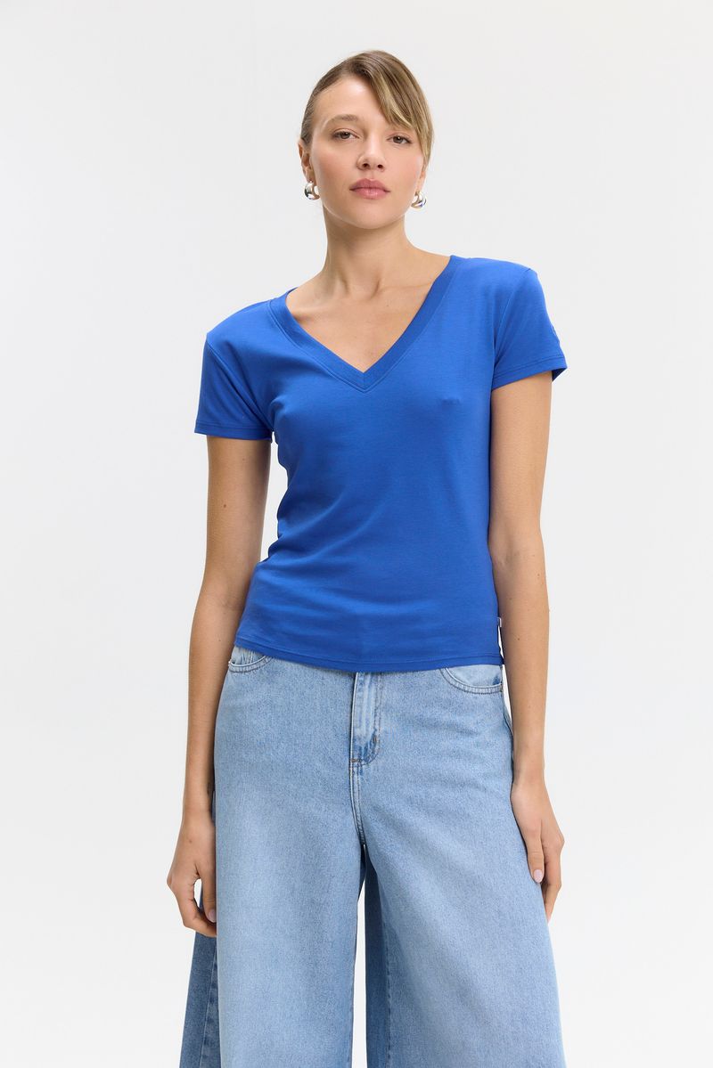 REMERA COTTON PIMA BIANCA