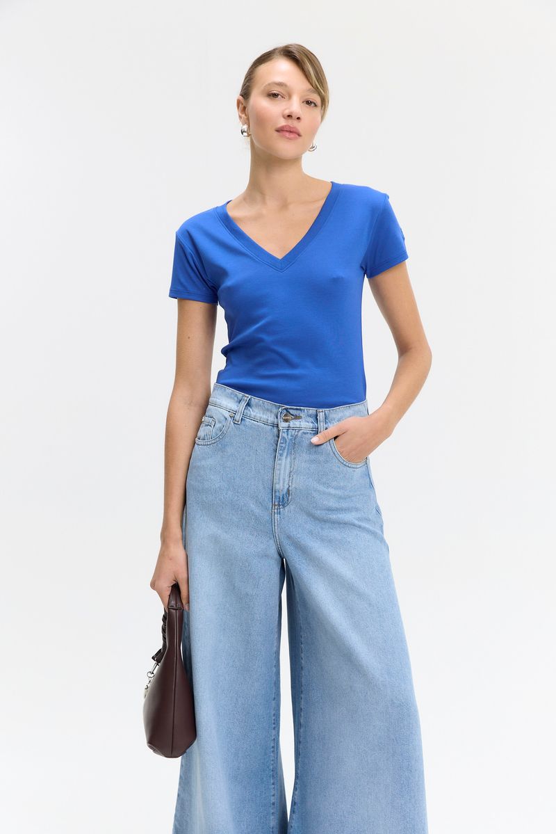 REMERA COTTON PIMA BIANCA