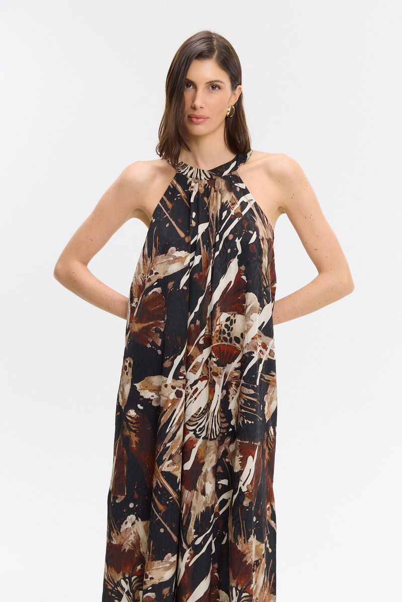 VESTIDO JACQUARD PRINT NEW