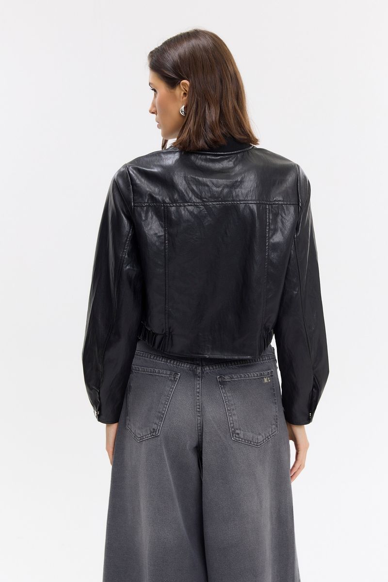 BOMBER LIGHT LEATHER