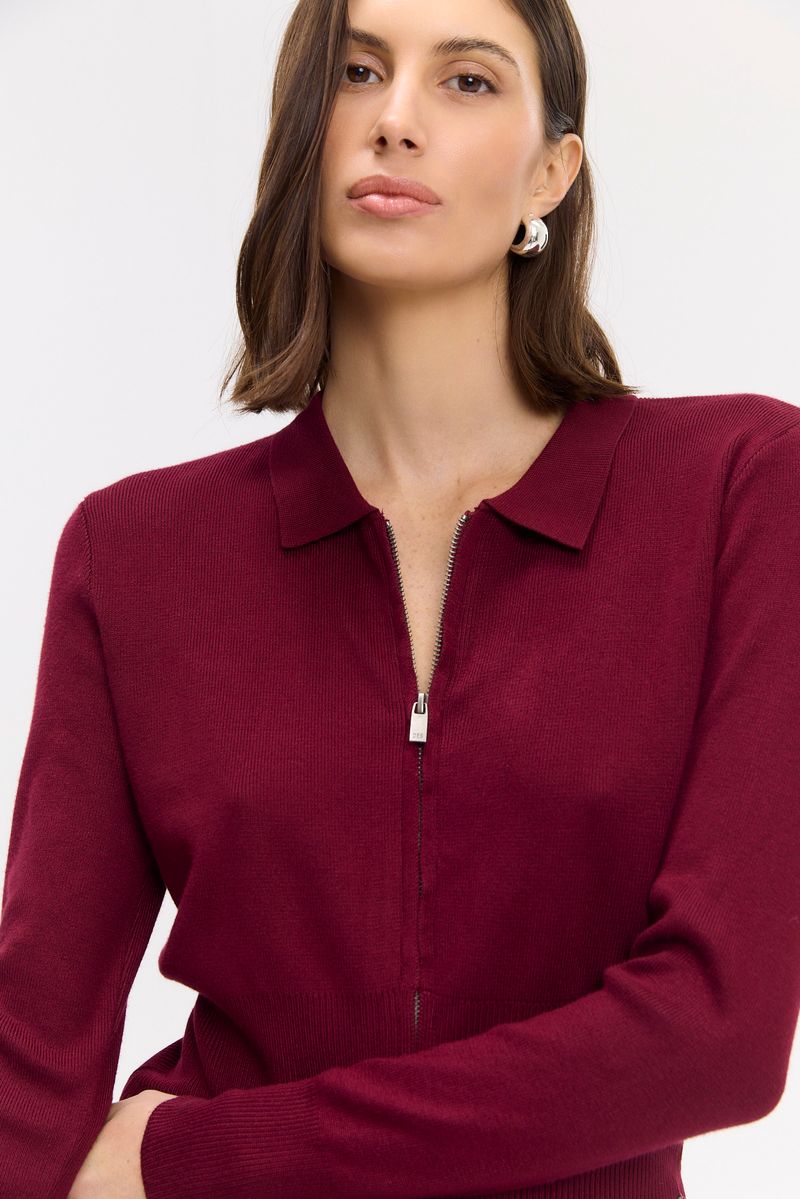 SWEATER CARDIGAN POLO ZITA