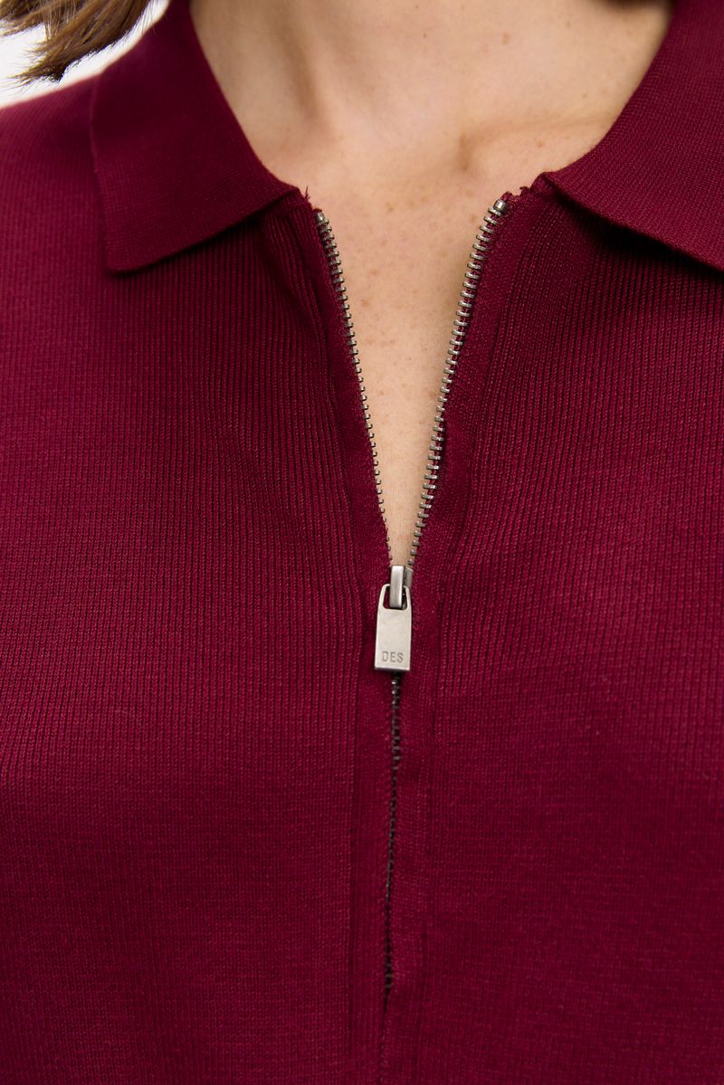 SWEATER CARDIGAN POLO ZITA