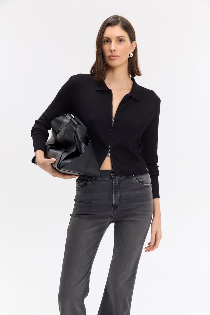 SWEATER CARDIGAN POLO ZITA