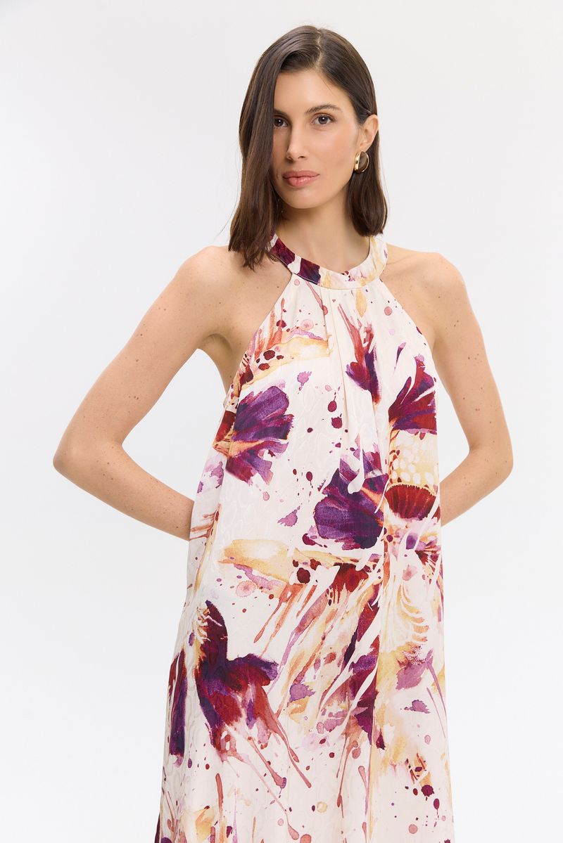 VESTIDO JACQUARD PRINT NEW