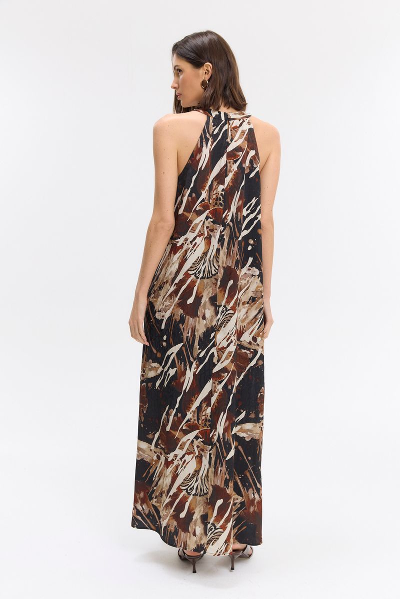 VESTIDO JACQUARD PRINT NEW