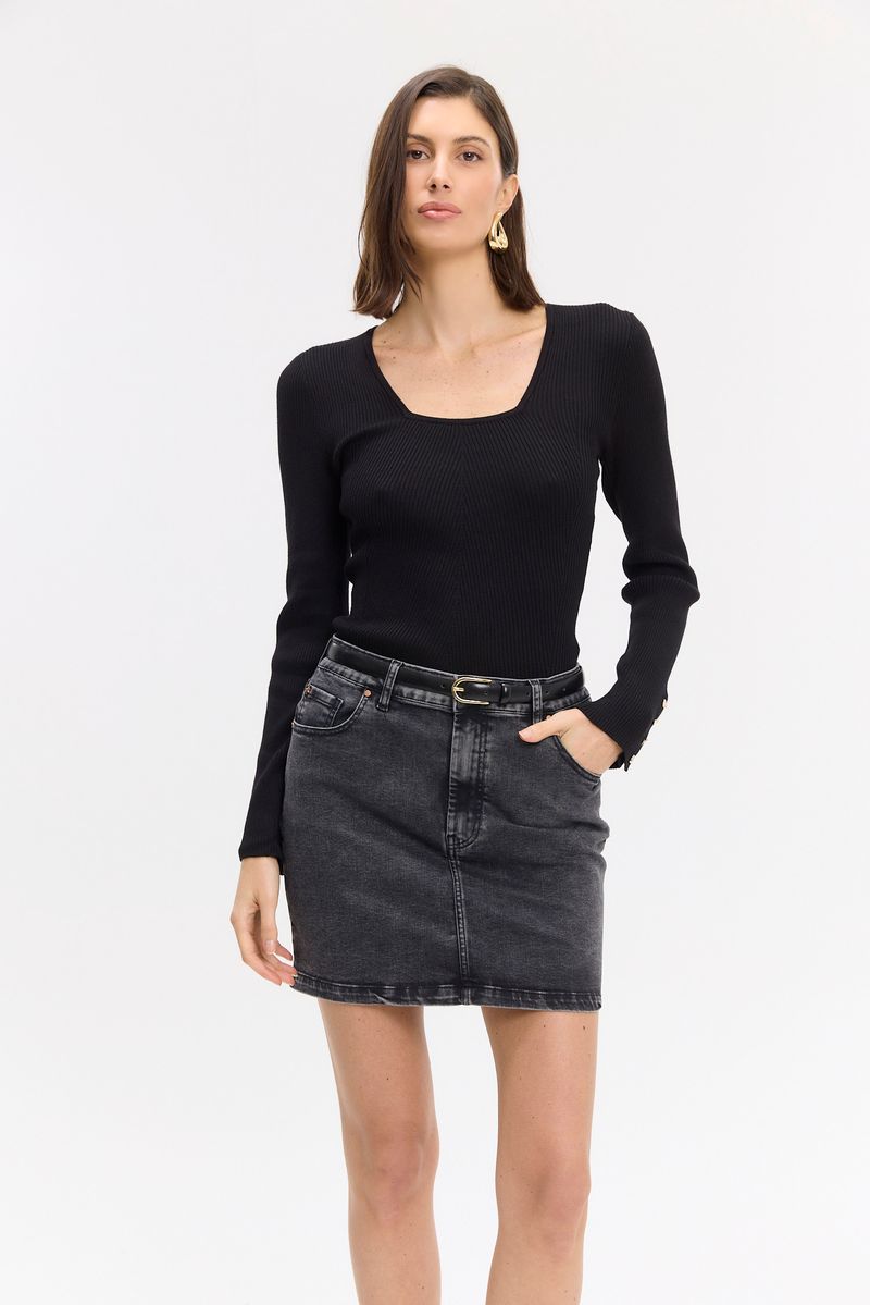 SWEATER SQUARE NECK SOPHIE