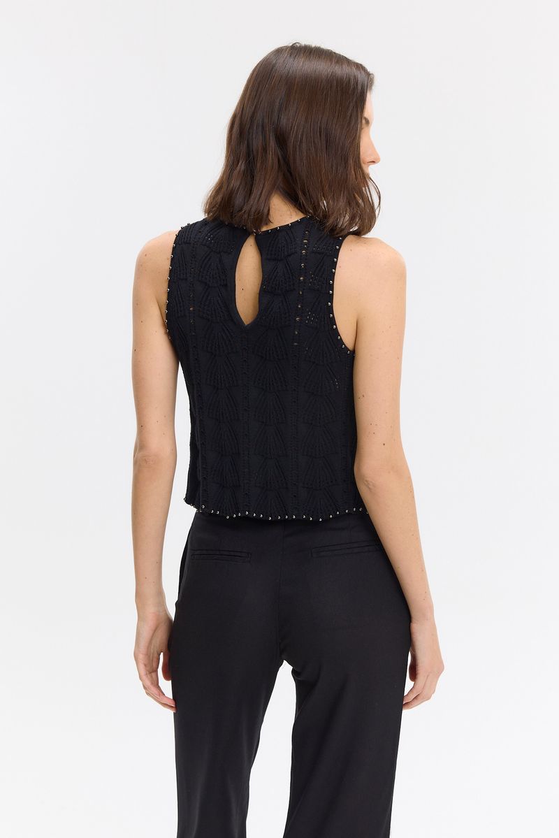 SWEATER TOP PEARLS GINA