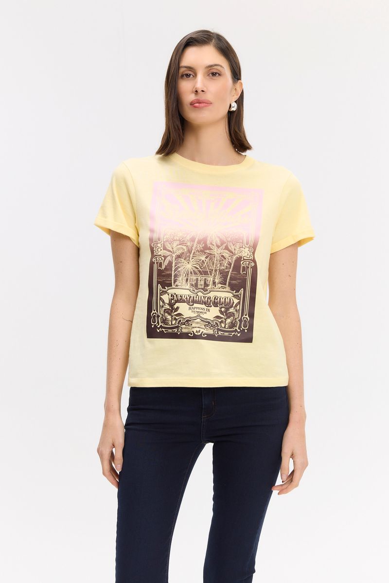 REMERA COTTON PRINT MIK
