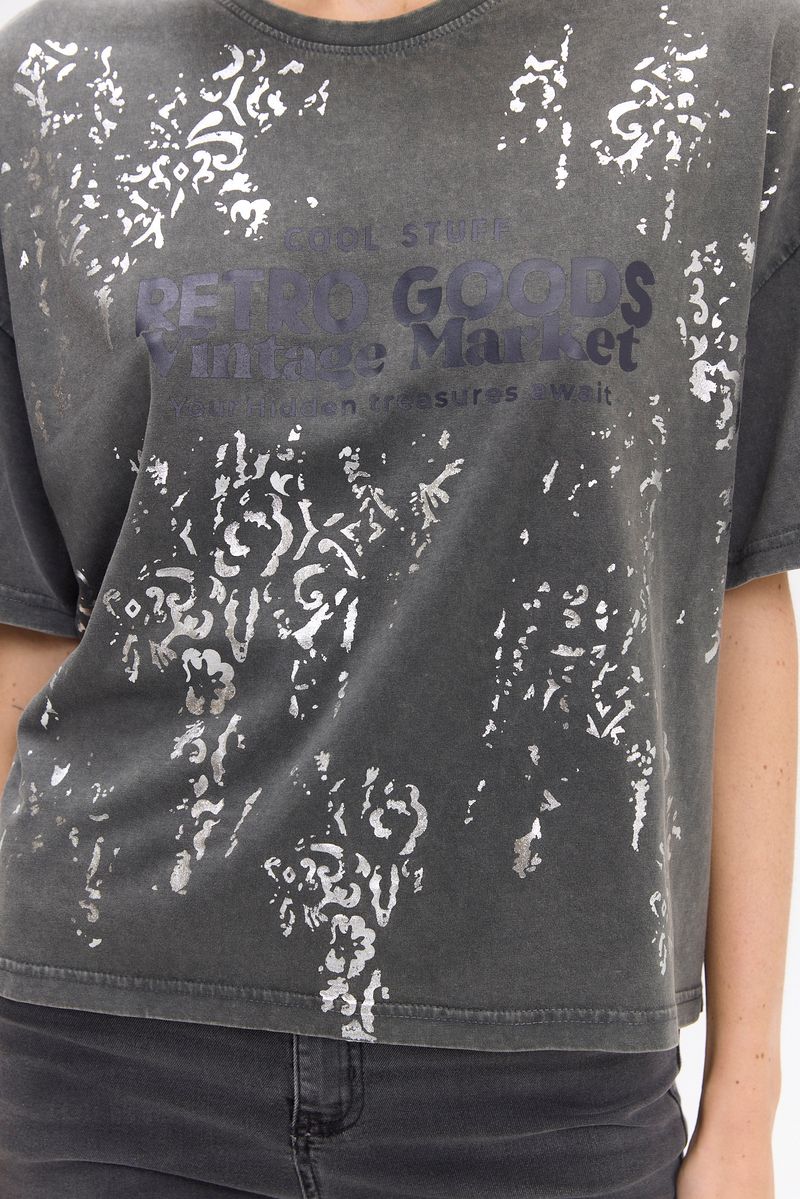 REMERA COTTON WASHED GOODS