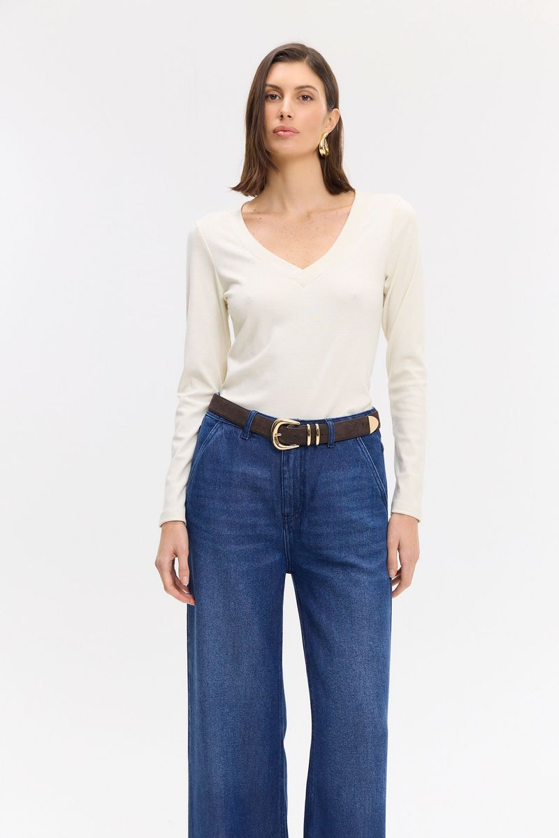 REMERA V NECK NIKKI