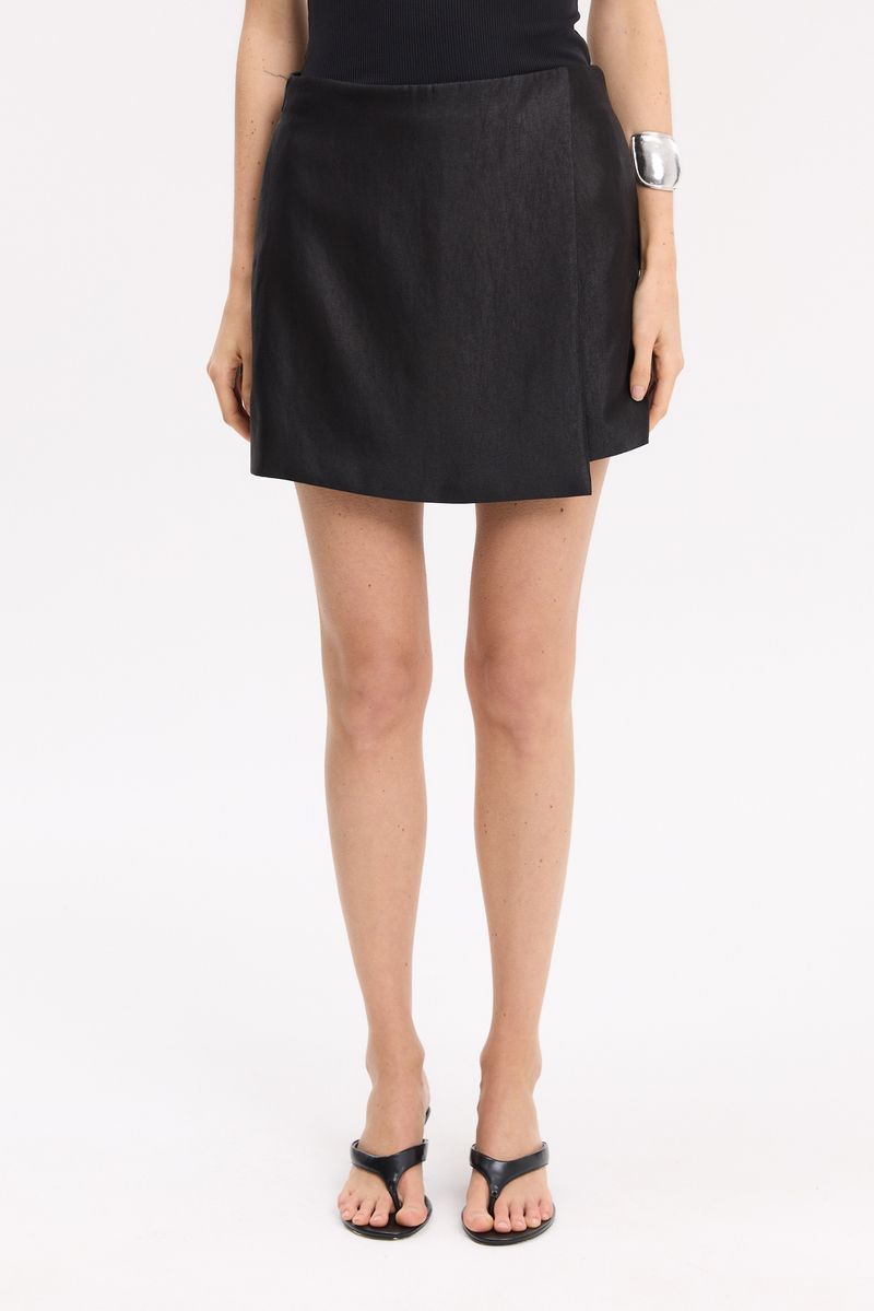 POLLERA SKORT MILANO METALLIC
