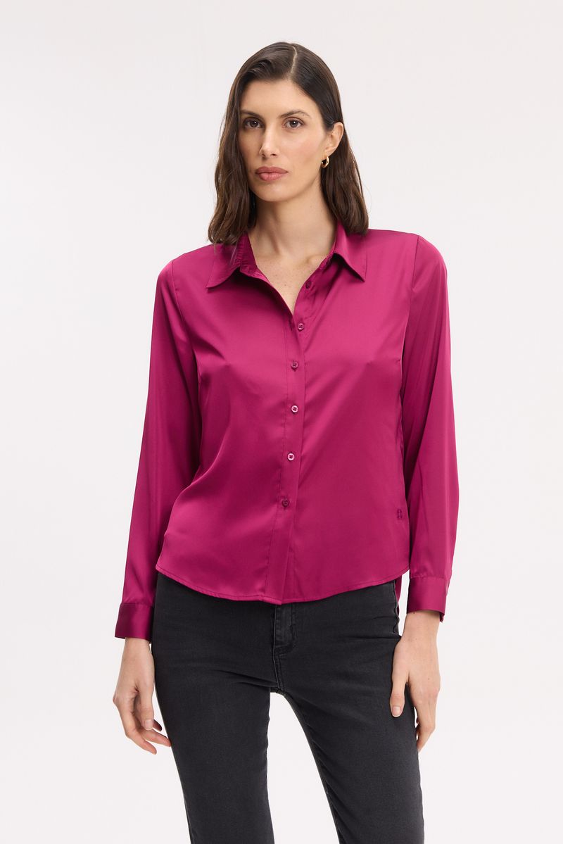 CAMISA SLIM SILK GAIA