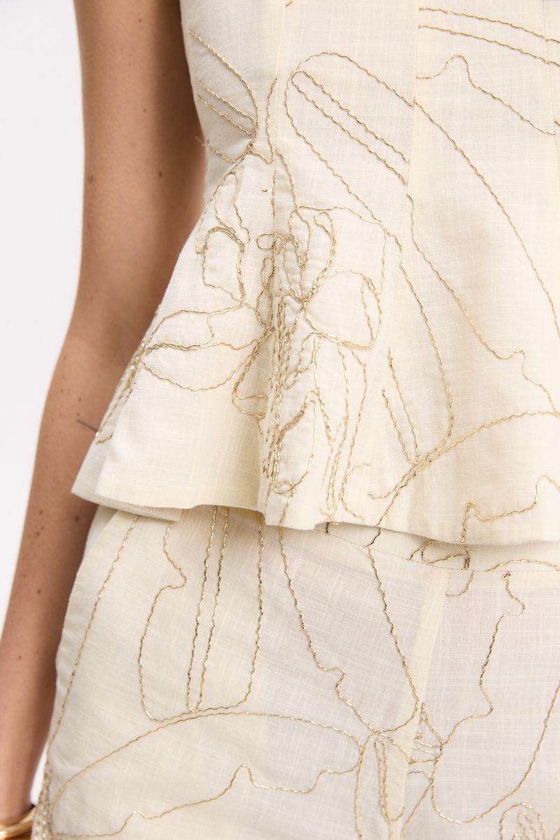 TOP METAL THREAD CATHERINE