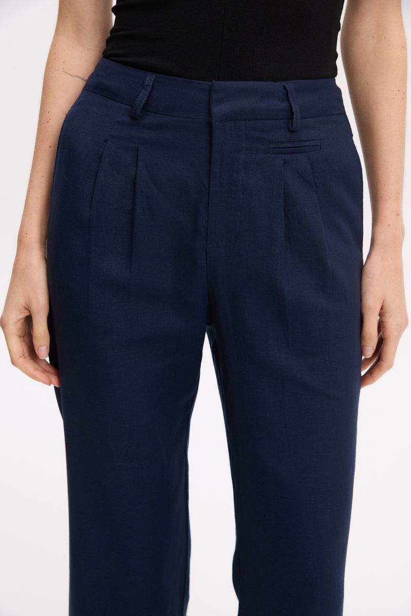 PANTALON FLARE LINEN CAROL