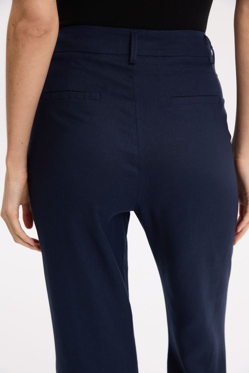 PANTALON FLARE LINEN CAROL