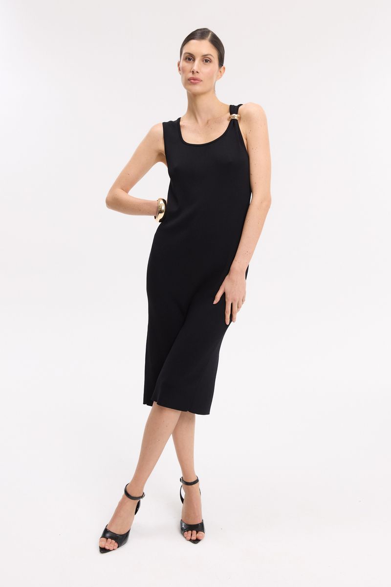 VESTIDO KNITTED TRIM JANE