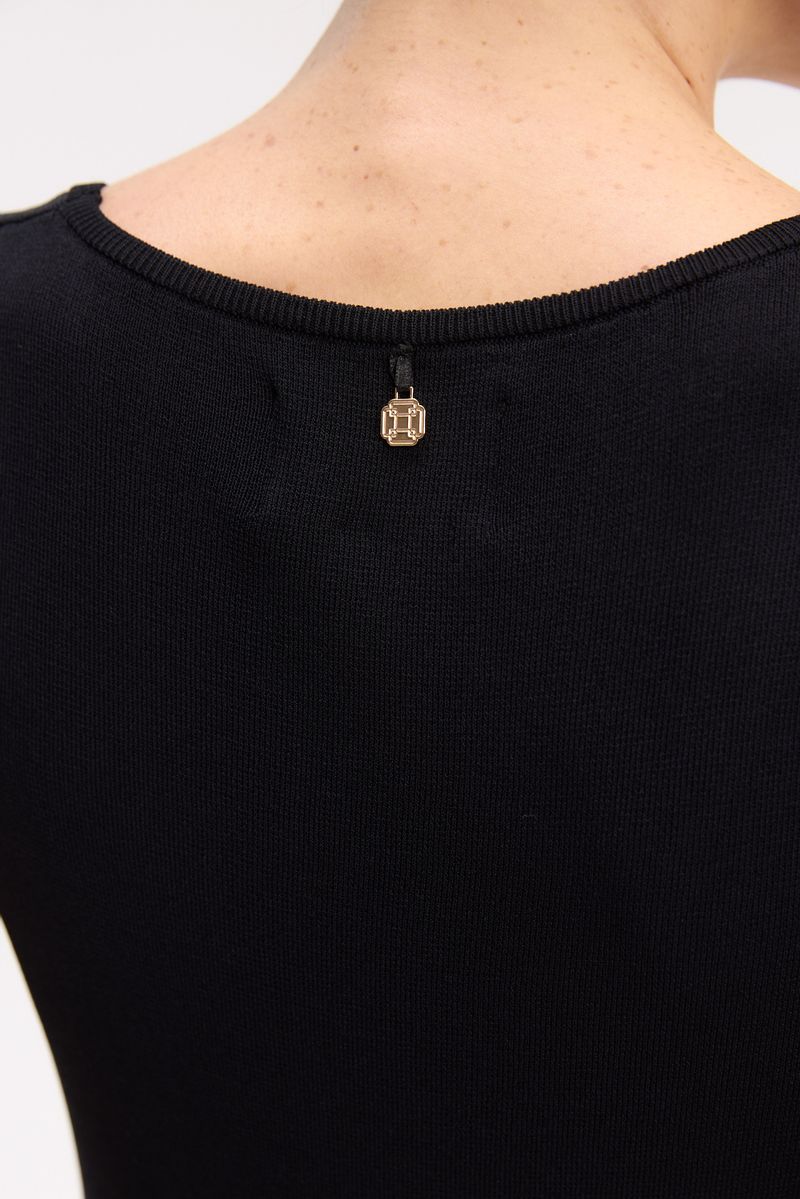 VESTIDO KNITTED TRIM JANE