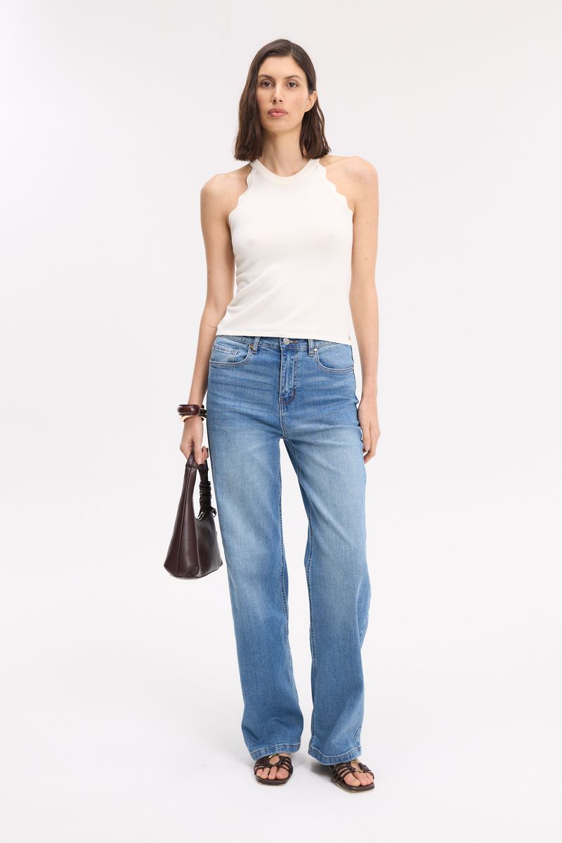 SWEATER TOP HALTER WAVES CHIARA