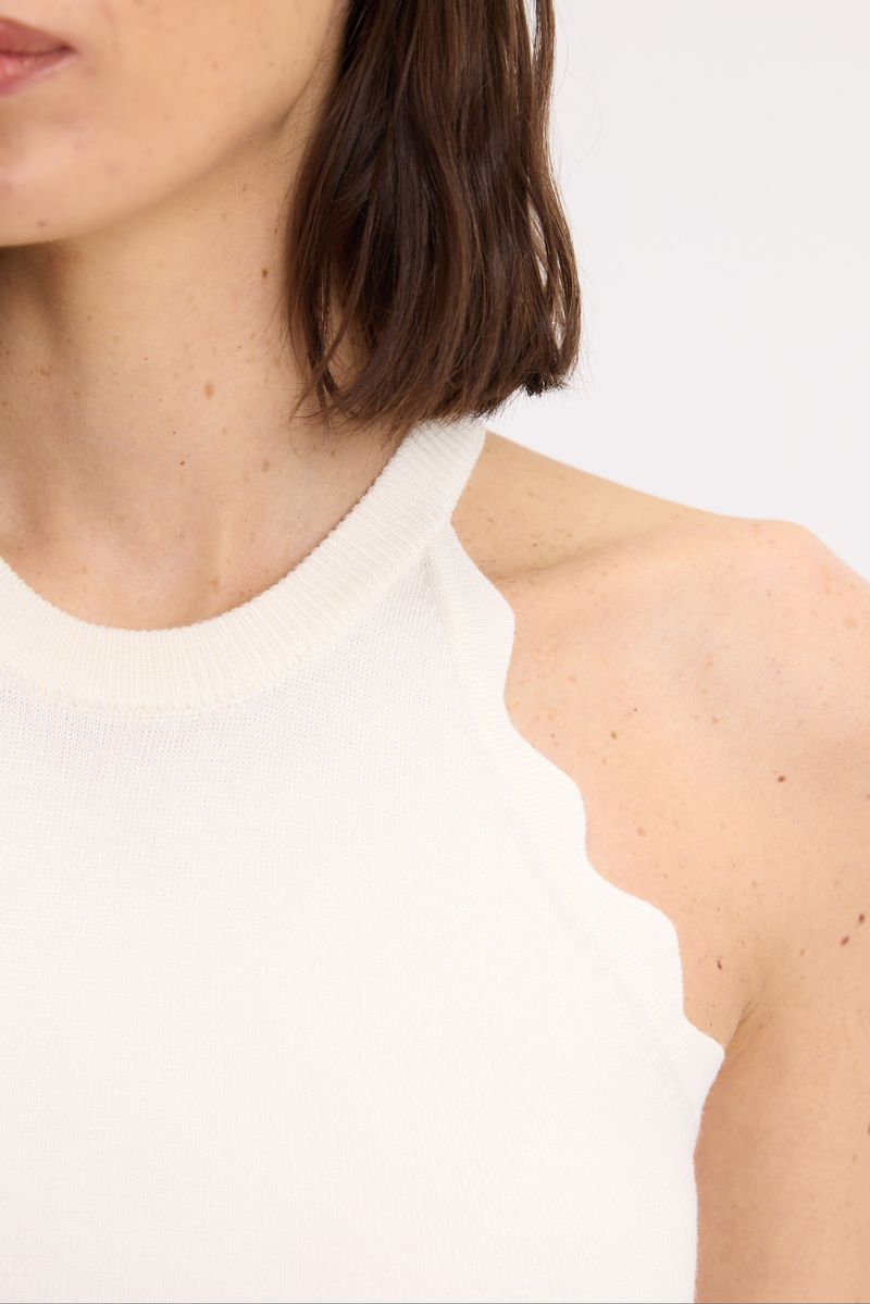SWEATER TOP HALTER WAVES CHIARA
