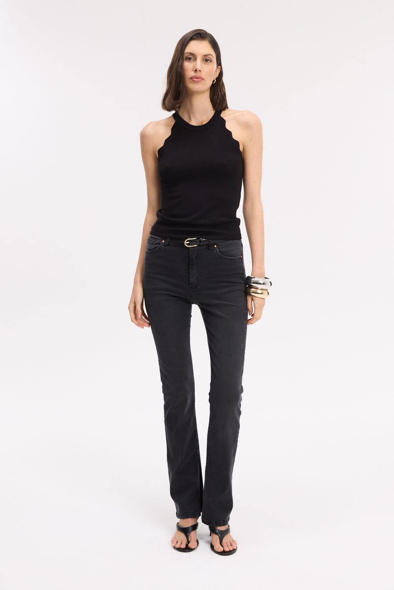 SWEATER TOP HALTER WAVES CHIARA