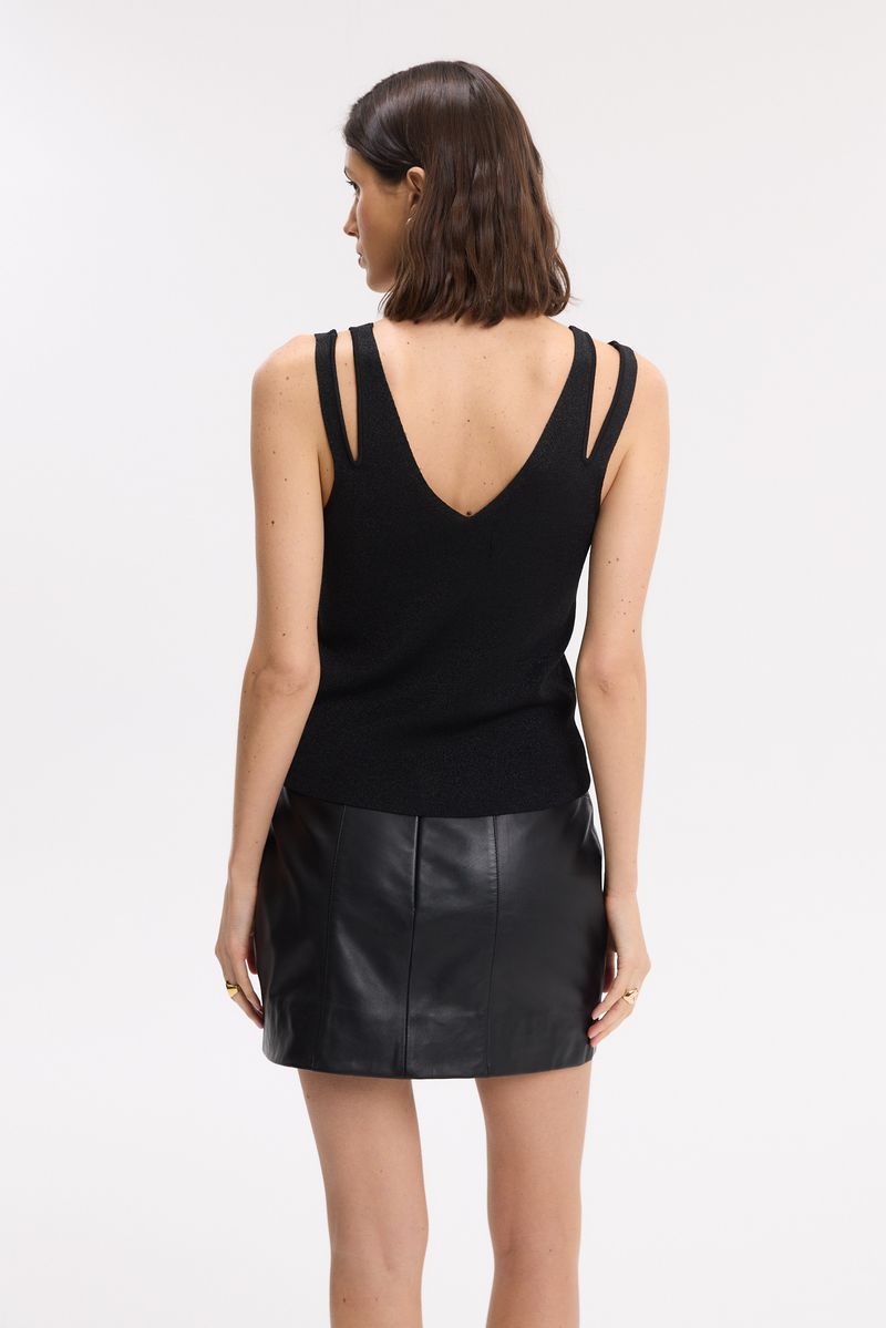 SWEATER TOP DOUBLE STRAP ZOE
