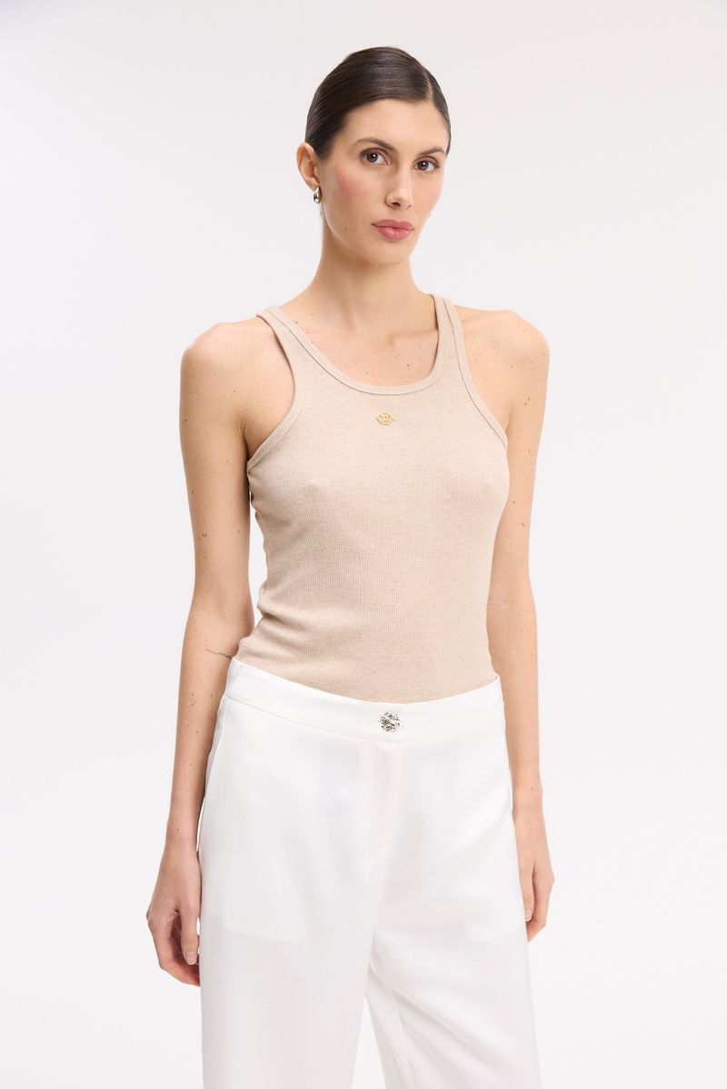 MUSCULOSA RIBBED LUREX RITA