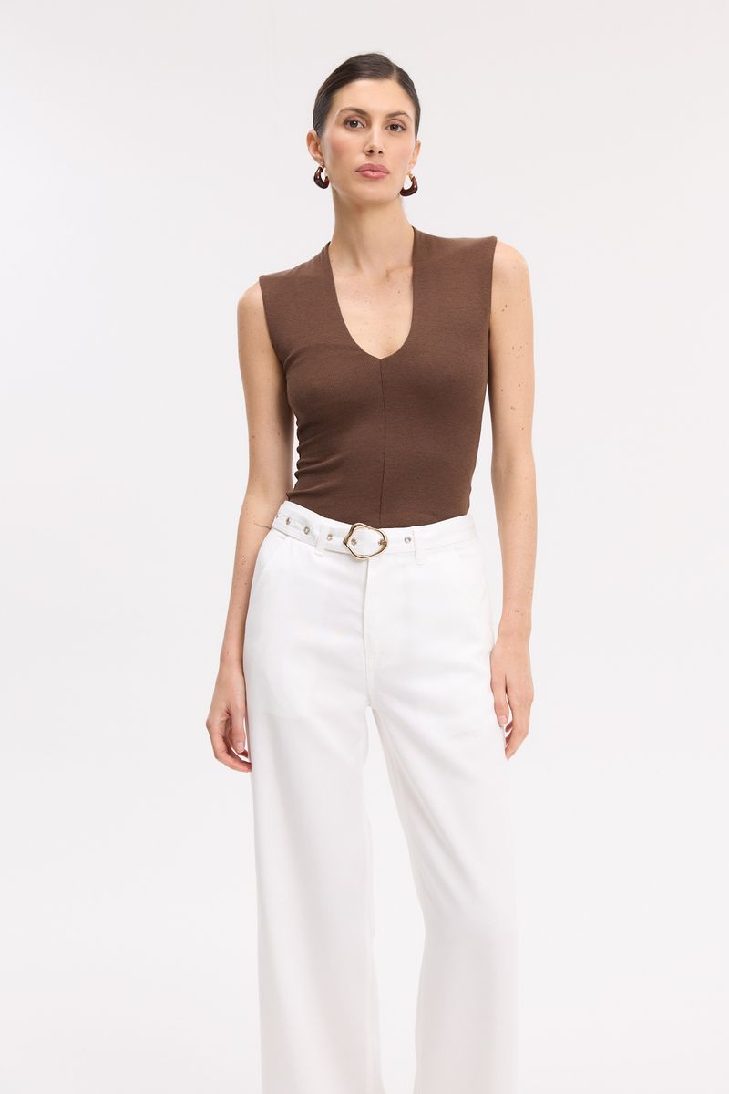 REMERA RIBBED BETINA