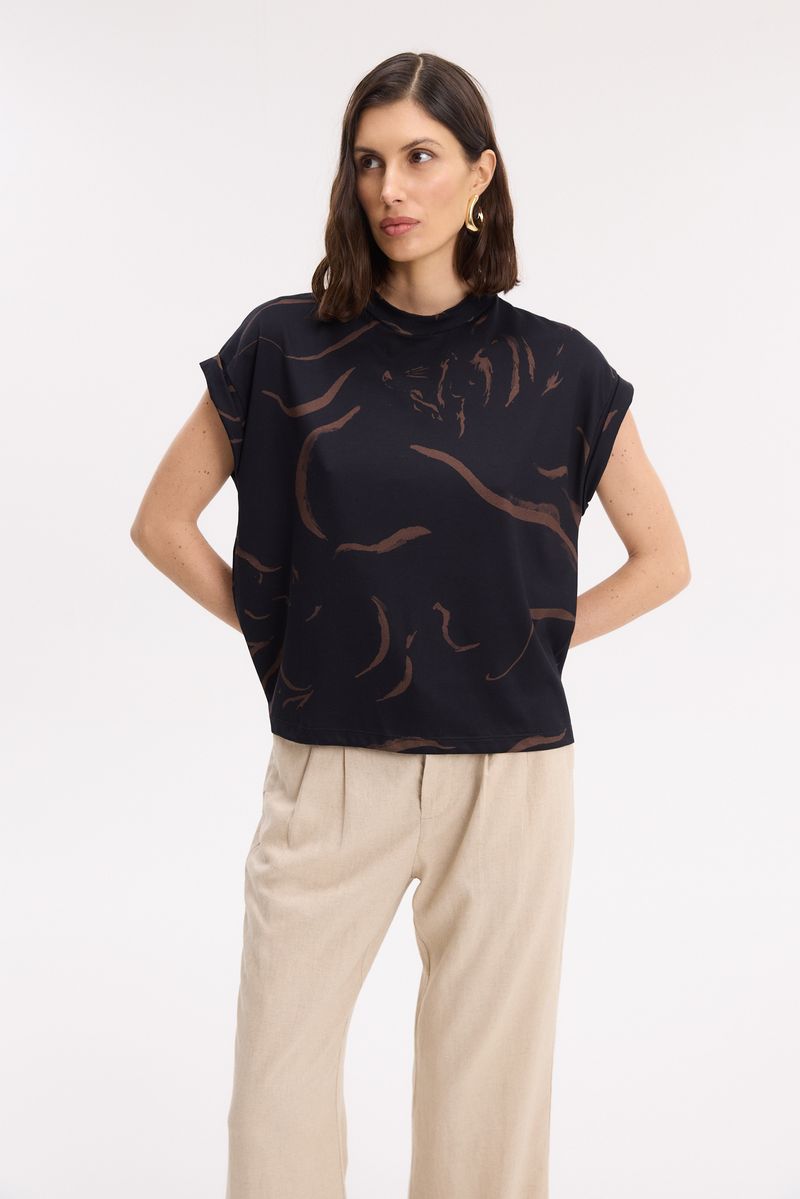 REMERA COTTON PRINT SUMATRA