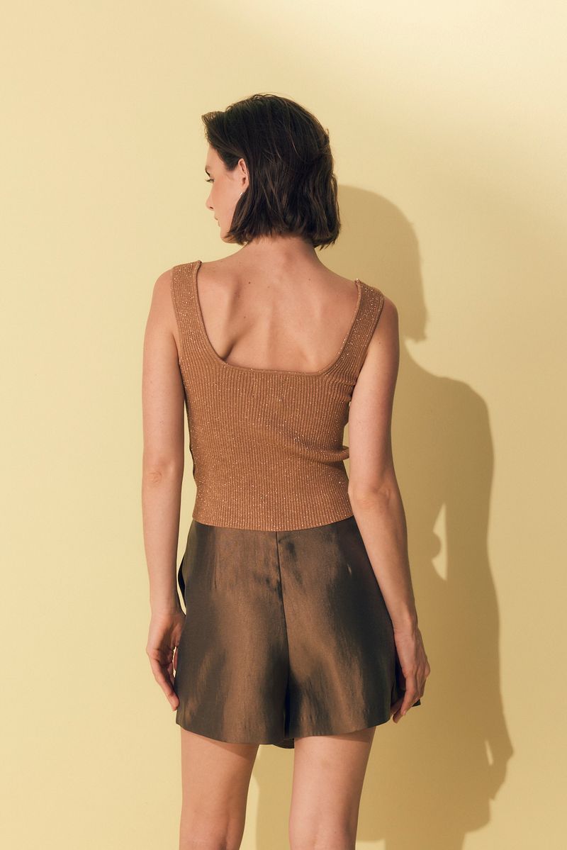 SWEATER TOP LUREX AMBER